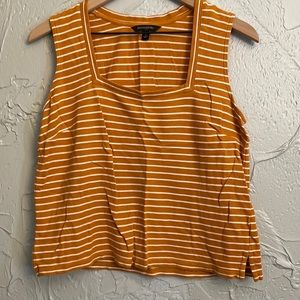 Banana republic factory square neck knit tank